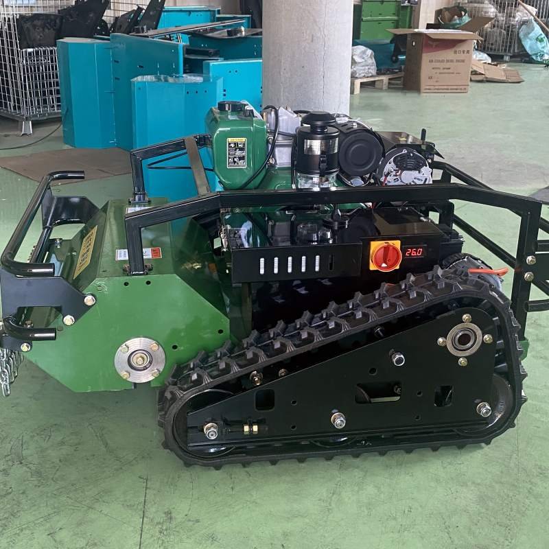 Upgraded UR600 Industrial 28V Diesel Flail Mower ATV Farm Machine with Cordless Remote Control OEM Customizable Free Shipping