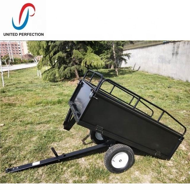 2025 Multi-Purpose Pull behind Trailers for ATV & Farm Dump Low MOQ Motorcycle & ATV Utility Trailers