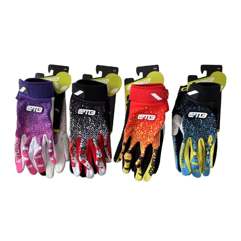 2024 Newest Non-Slip Gloves for Men and Women Full Finger Touchscreen Gloves for BMX MX ATV MTB Riding Off-Road Cycling Gloves