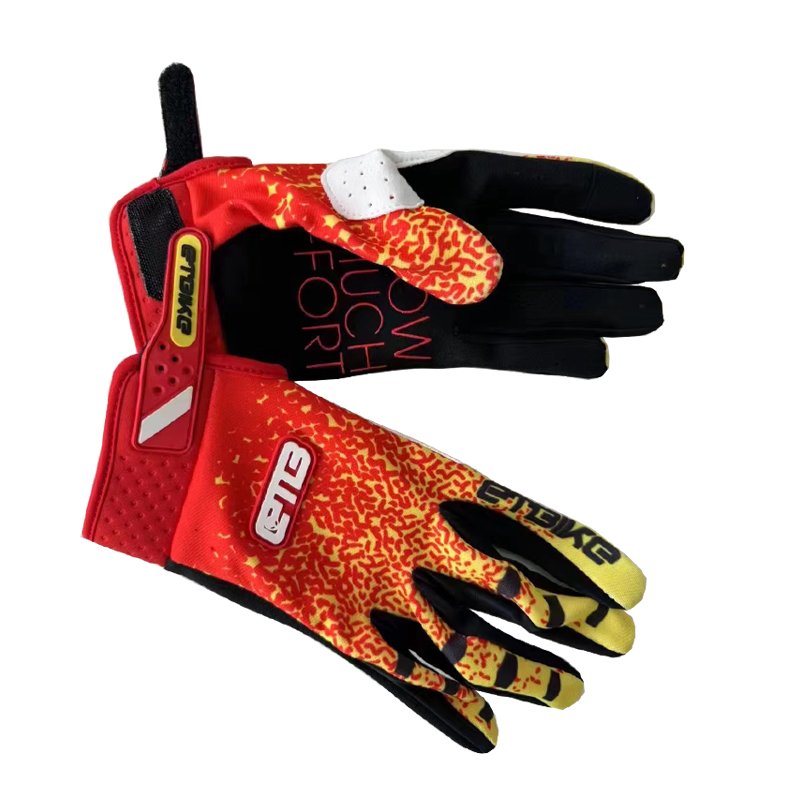 2024 Newest Non-Slip Gloves for Men and Women Full Finger Touchscreen Gloves for BMX MX ATV MTB Riding Off-Road Cycling Gloves