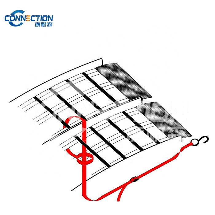 ATV Car Aluminum Folding Loading Ramps Foldable Motorcycle Aluminium Loading Ramp Customized Size Dock Folding Loading Ramp