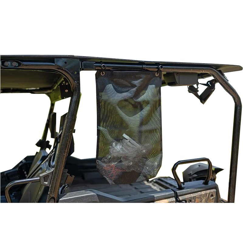 MESOROCK Easy to Use ATV Offroad Mesh Trash Bag Suitable for Outdoor Journey Sports Universal Bag for ATV