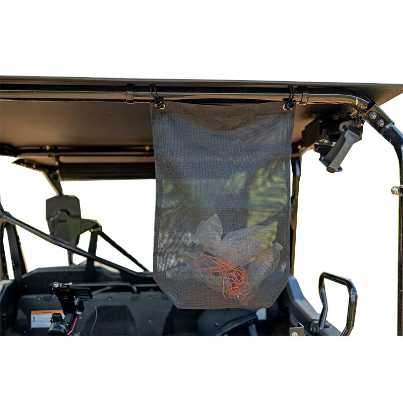 MESOROCK Easy to Use ATV Offroad Mesh Trash Bag Suitable for Outdoor Journey Sports Universal Bag for ATV