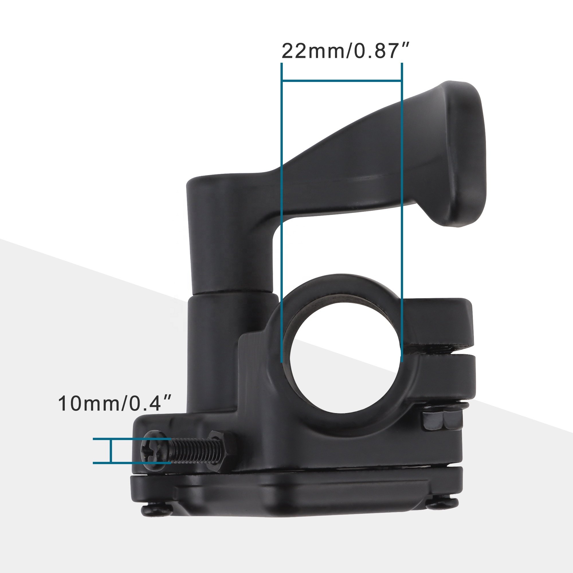 GOOFIT 7/8" 22mm Motorcycle Thumb Throttle Accelerator Control Assembly for 50cc 70cc 90cc 110cc 125cc ATV Quad Go Kart Pit Bike