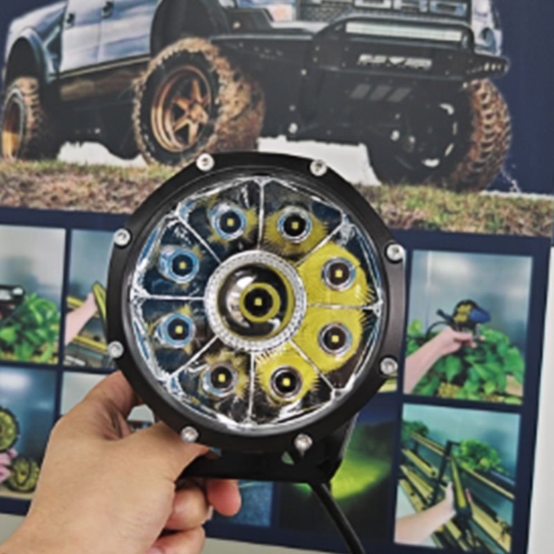 Led Work Lights 5 Inch 60W Offroad Led Bar Light Trucks Boat Atv 4X4 Spot Flood Driving Lamp Headlight