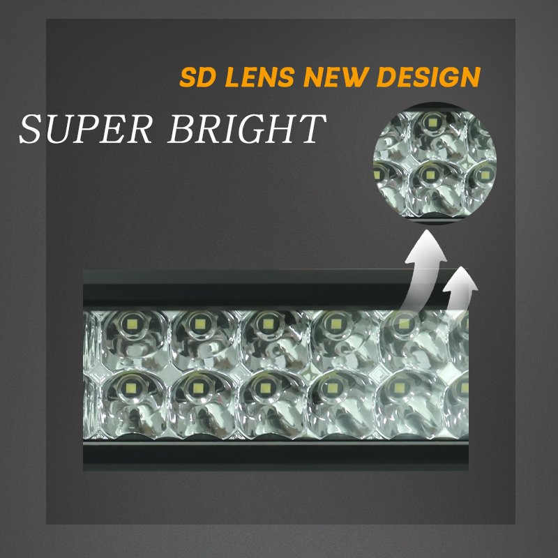 Car Roof Double Row LED Light Bar for Car UTV SUV ATV 4x4 off Road Truck Light Accessories