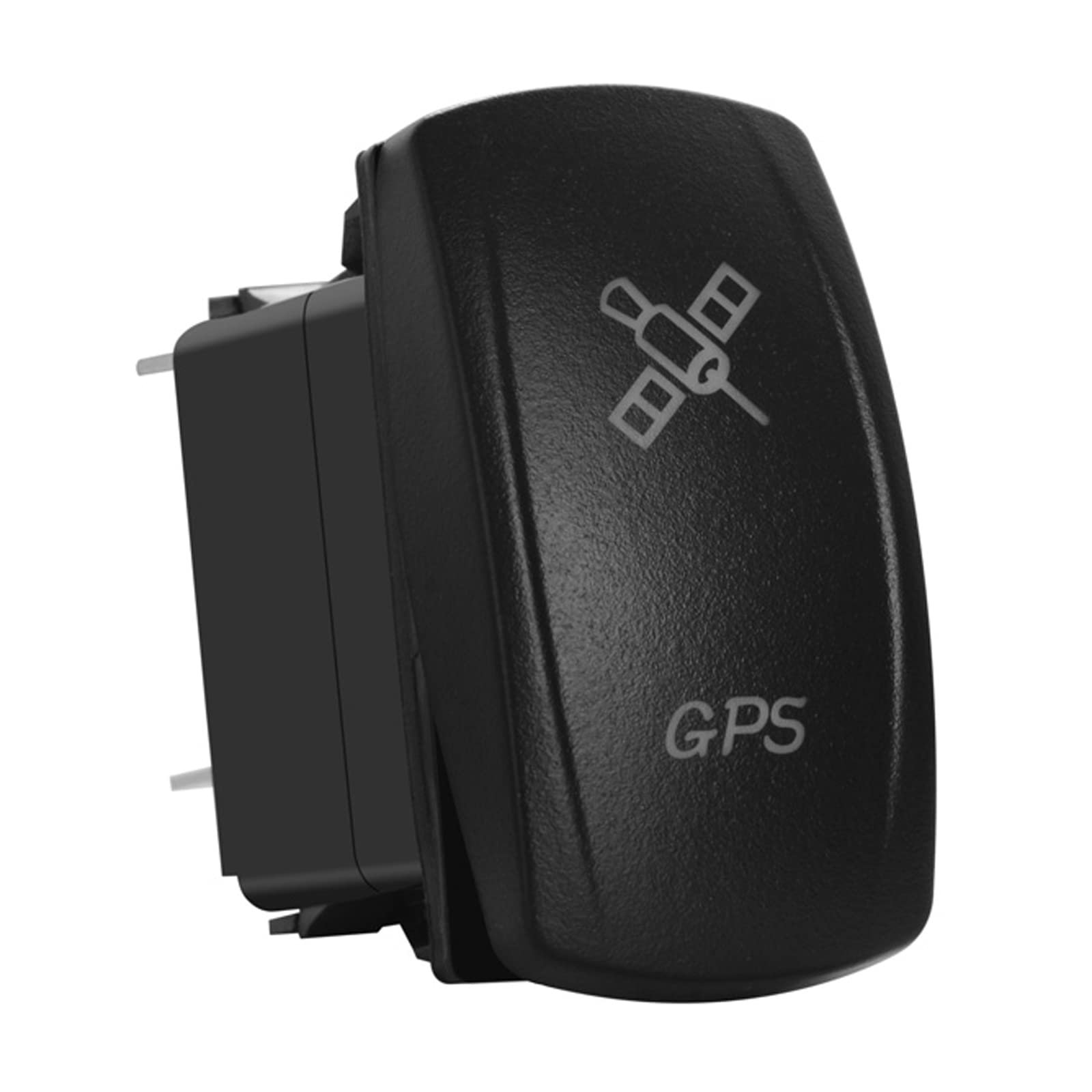 GPS 12V on OFF Rocker Switch 5 Pin Marine Boat LED Illuminated Waterproof Rocker Switch for ATV 4x4 Caravan Camper Dashboard