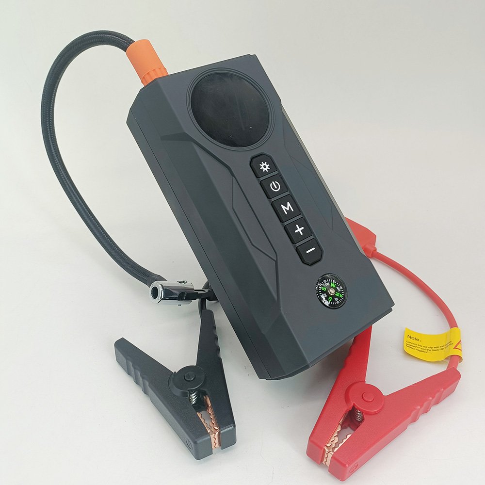150PSI USB 20000mAh Multi Functional Car Tire Inflator Pump With Jump Starter and Air Compressor Strong Start on