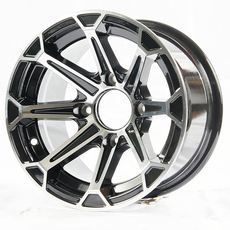 High Quality Customized 12Inch Golf Cart Rims ALLOY ATV&UTV Off-road Wheel for Ezgo Yamaha Golf Cart