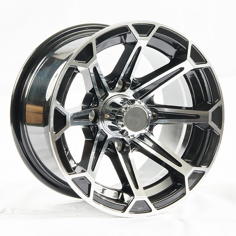 High Quality Customized 12Inch Golf Cart Rims ALLOY ATV&UTV Off-road Wheel for Ezgo Yamaha Golf Cart