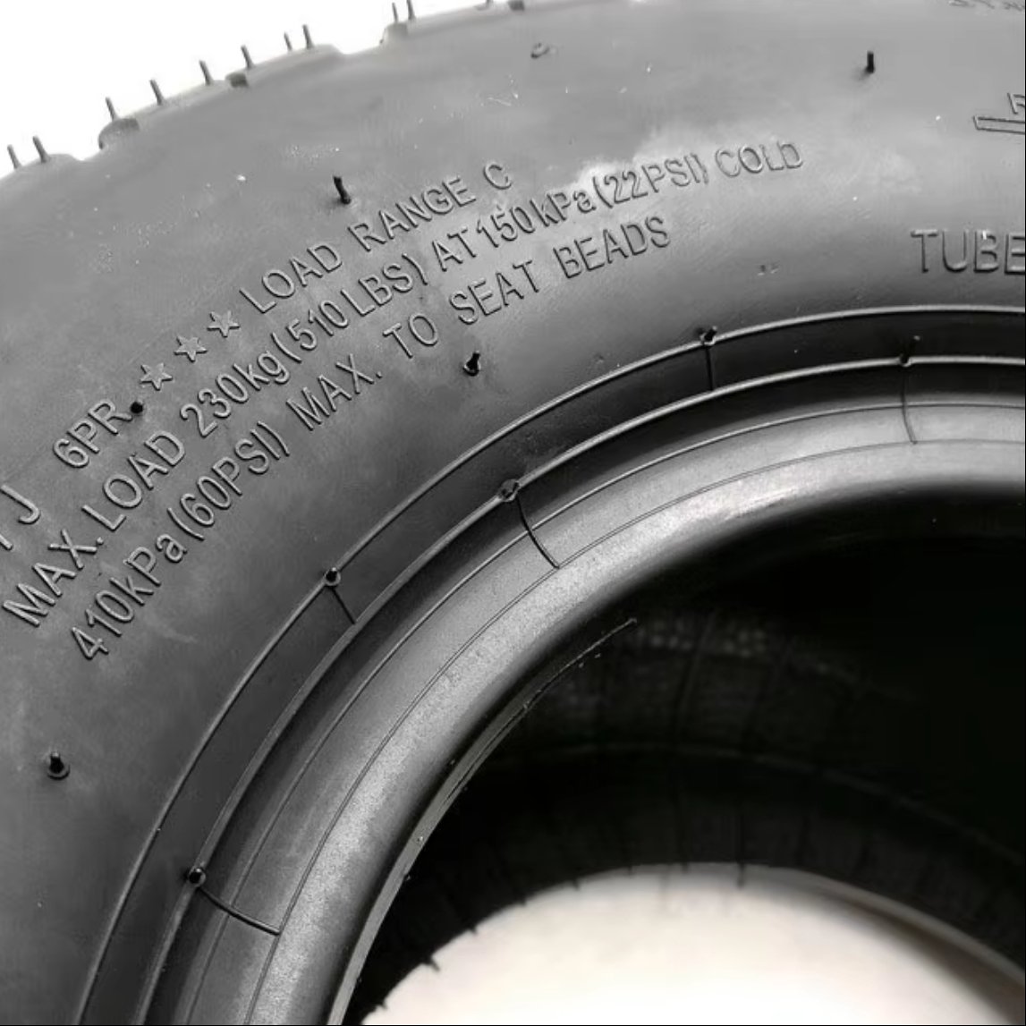 18X9.50-8 Electric Scooter Tire 225/55-8 Vacuum Tyre Thickened City Fat Straight Rib Tire