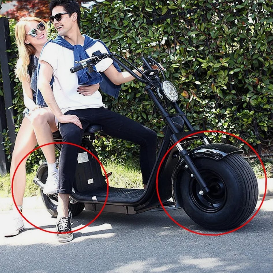 18X9.50-8 Electric Scooter Tire 225/55-8 Vacuum Tyre Thickened City Fat Straight Rib Tire
