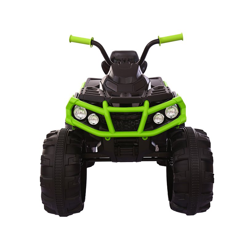 Unisex 12V Electric ATV Kids Toy Car with LED Headlight Battery-Powered Ride-on for 2 to 4 Years Made of Plastic