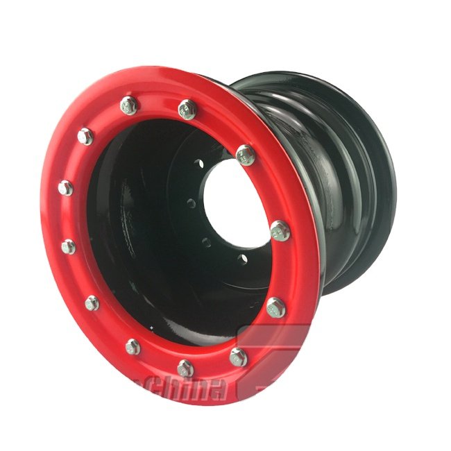 ATV Parts 9x8 3+5 4x110 9 Inch Beadlock Wheels ATV Rims Wheels for Suzuki LTZ 400 LTR 450