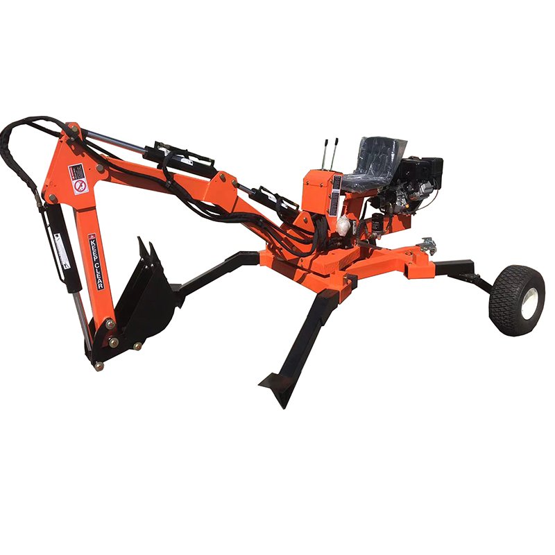 9HP ATV Backhoe 360 Swing Towable Bakchoe Attachment for Sale