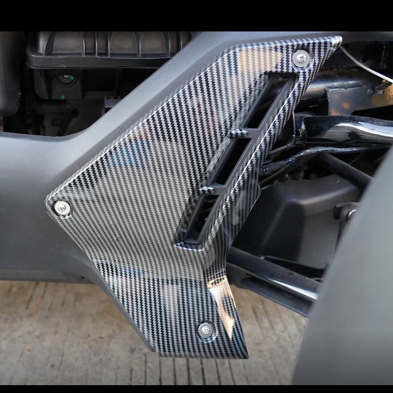 YongJin Atv Body Kit Carbon Fiber Pattern Lower Panels Fairing Pads Protector Trim Cover for Can-Am Ryker All Models
