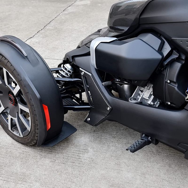 YongJin Atv Body Kit Carbon Fiber Pattern Lower Panels Fairing Pads Protector Trim Cover for Can-Am Ryker All Models