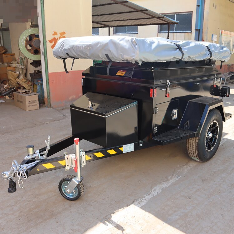 Factory Customized Small Car Transporter off Road Travel Camper Trailer for Sale