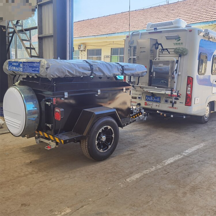 Factory Customized Small Car Transporter off Road Travel Camper Trailer for Sale