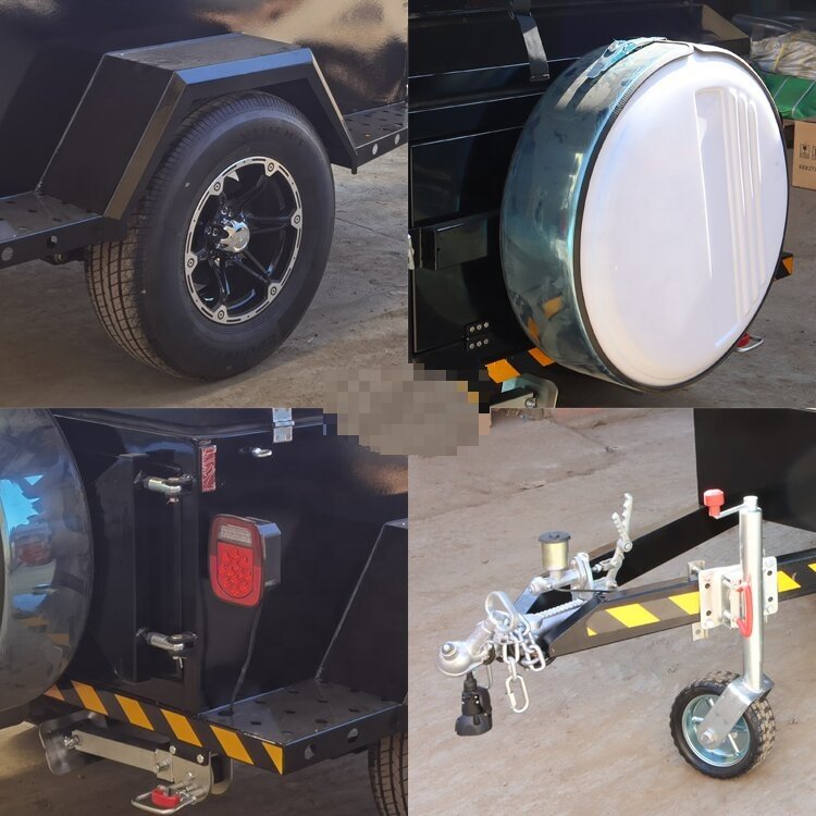 Factory Customized Small Car Transporter off Road Travel Camper Trailer for Sale