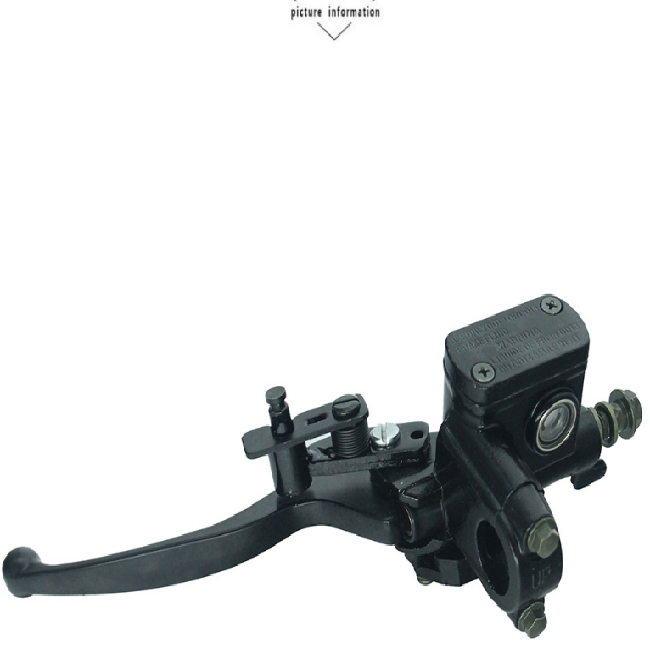 Dirt Bike Newest High Quality Black Metal Motorcycle Hydraulic Atv Brake Clutch Lever With Parking