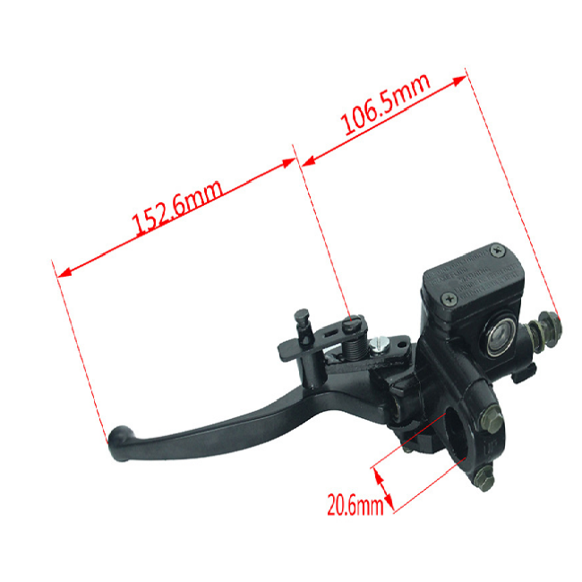 Dirt Bike Newest High Quality Black Metal Motorcycle Hydraulic Atv Brake Clutch Lever With Parking