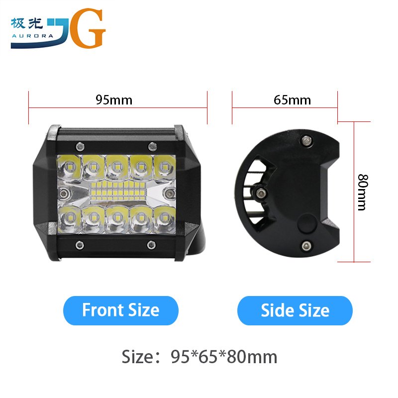 2025 4 Inch Aurora AAL-6020B 20W Work Light for All Cars Truck Off Road 4x4 ATV Led Work Light