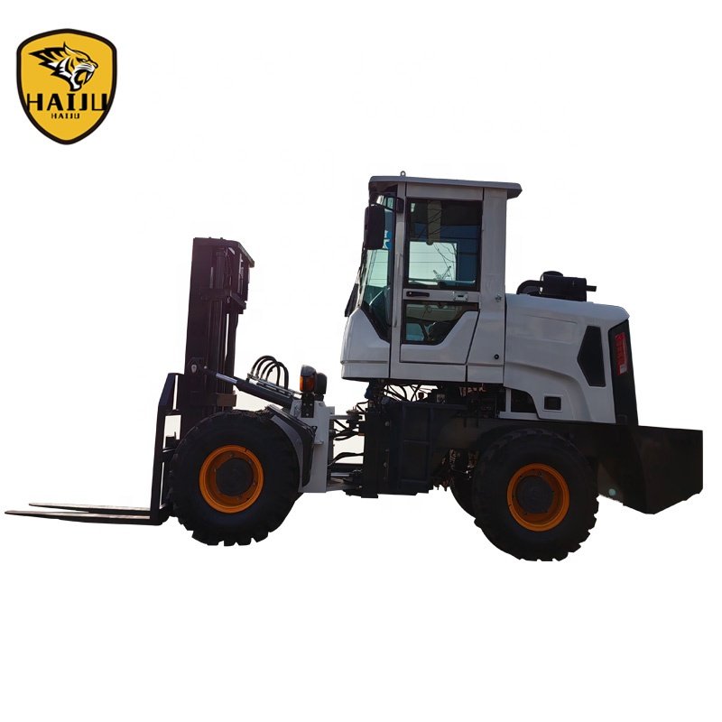 Cheap Off Road Forklift 4*4 Fork Lifter 3Ton 3000kg CE EPA Diesel Forklift