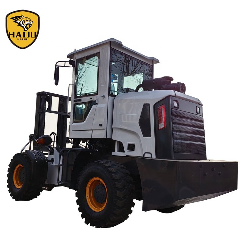 Cheap Off Road Forklift 4*4 Fork Lifter 3Ton 3000kg CE EPA Diesel Forklift