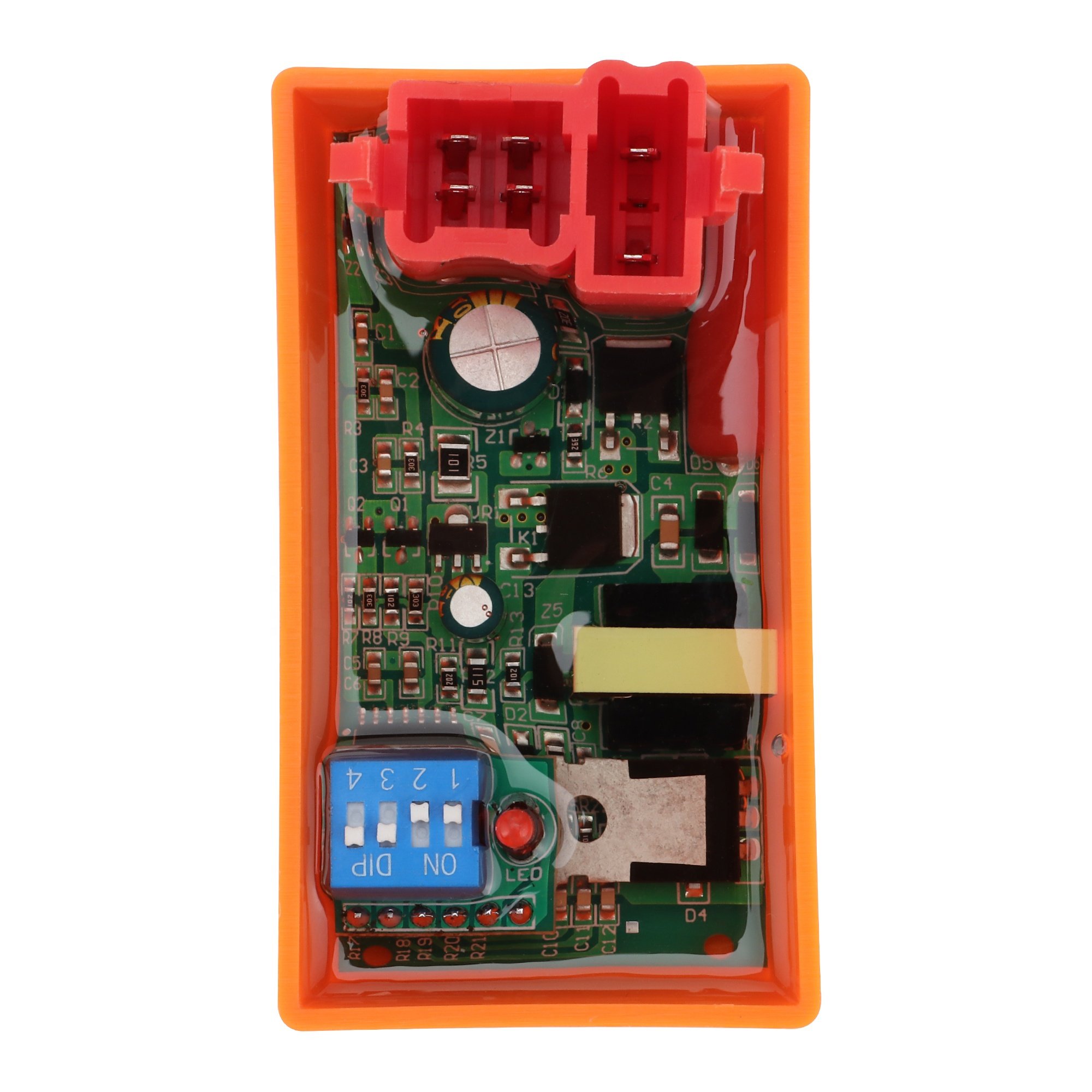 GOOFIT AC/DC 6Pin Motorcycle Ignition System Racing CDI Units Replacement for CG125-250CC GY6 50-250CC ATV Scooter