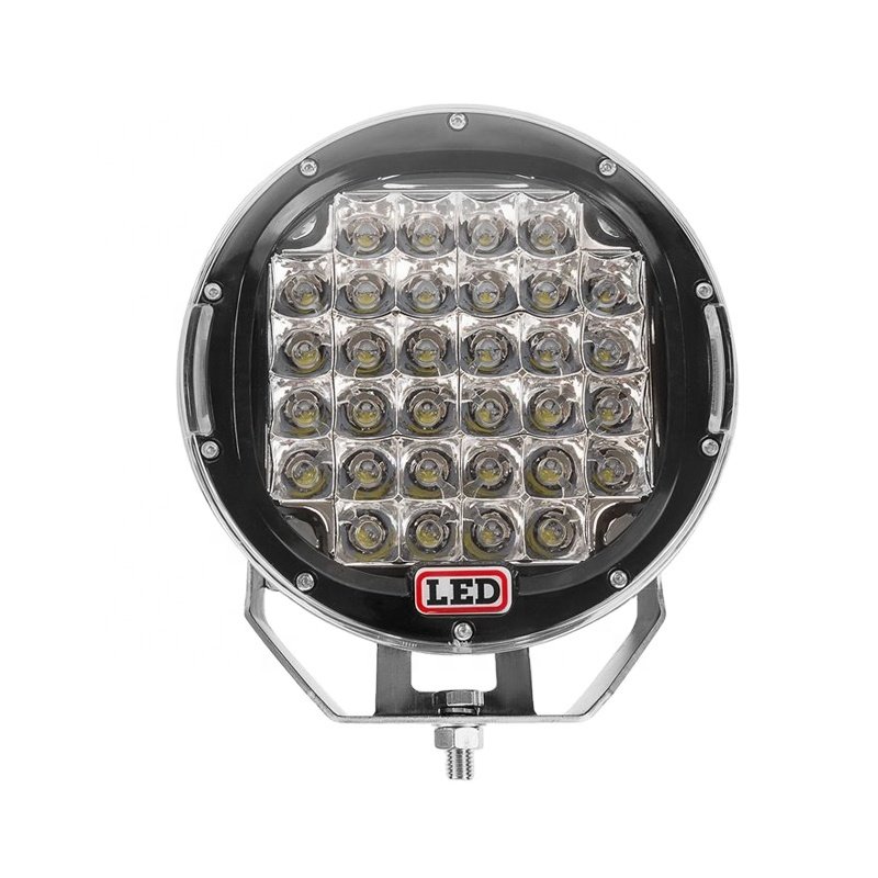 9 Inch 96W LED Work Light for Spot Round Led Driving Light Roof Bar Bumper Lamp for Boat ATV SUV UTV Trucks Trailers Forklifts