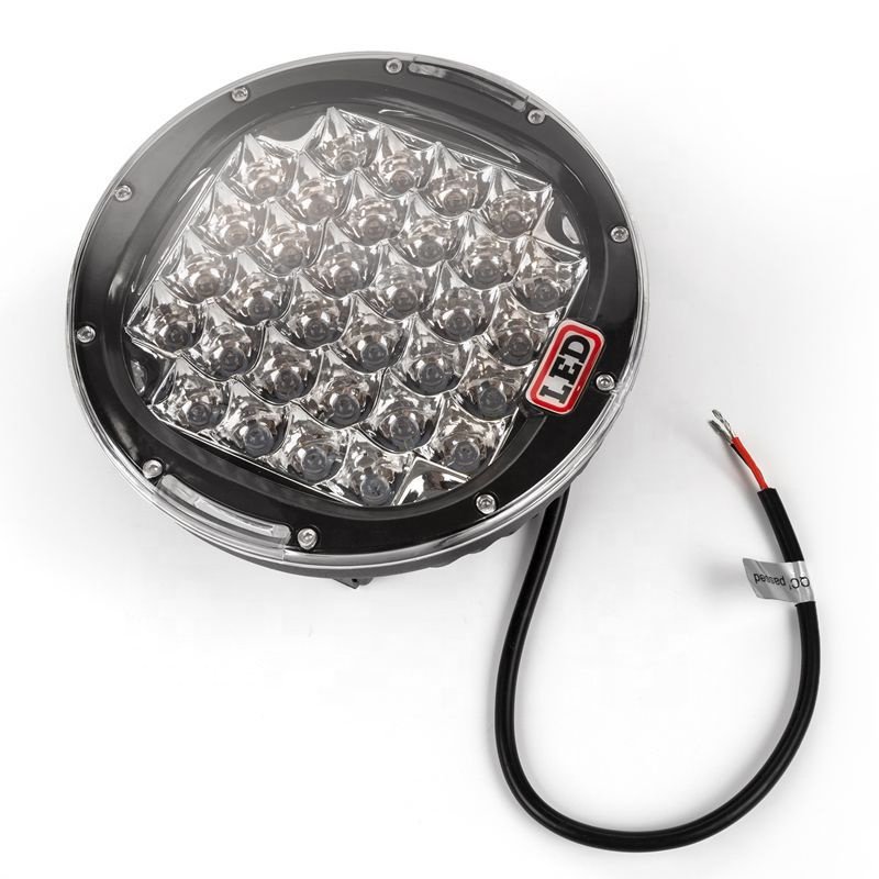 9 Inch 96W LED Work Light for Spot Round Led Driving Light Roof Bar Bumper Lamp for Boat ATV SUV UTV Trucks Trailers Forklifts
