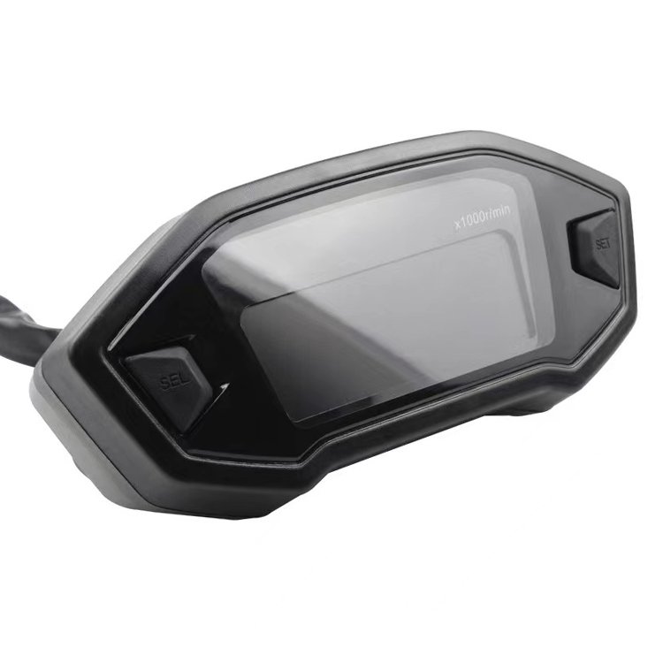 Motorcycle Refitted ATV Instrument LCD Tachometer Oil Gauge LED Digital LCD Instrument ABS Instrument