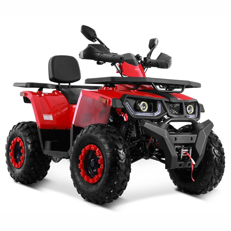 Tao Motor 2025 New Electric Start Chain Drive 4x2 Off Road 200cc ATV Quad Bike Cuatrimoto Quad ATV 200