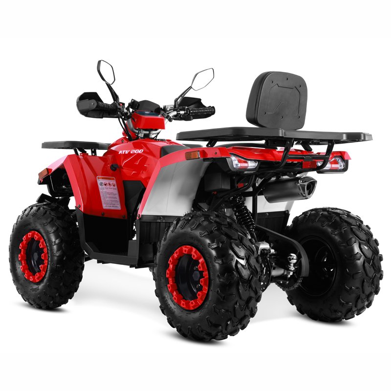 Tao Motor 2025 New Electric Start Chain Drive 4x2 Off Road 200cc ATV Quad Bike Cuatrimoto Quad ATV 200