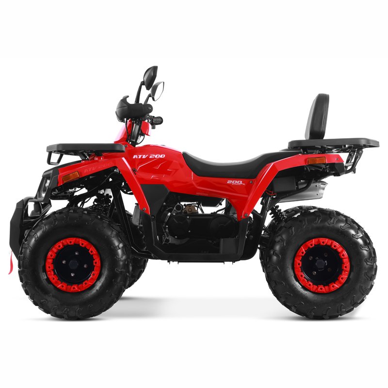 Tao Motor 2025 New Electric Start Chain Drive 4x2 Off Road 200cc ATV Quad Bike Cuatrimoto Quad ATV 200