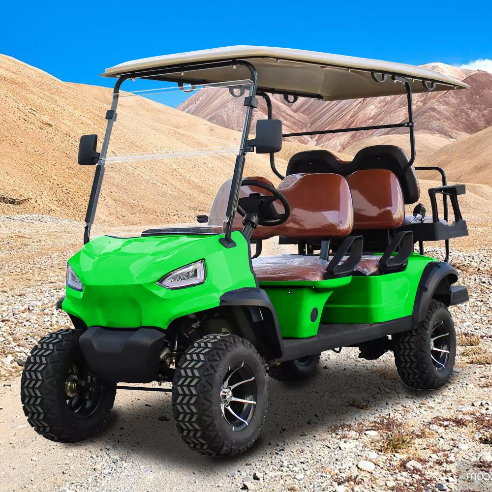 Chinese Factory Manufacturer High Quad Atv 4x4 500cc 4+2 Seat Dc Motor for Golf Cart 1 Person