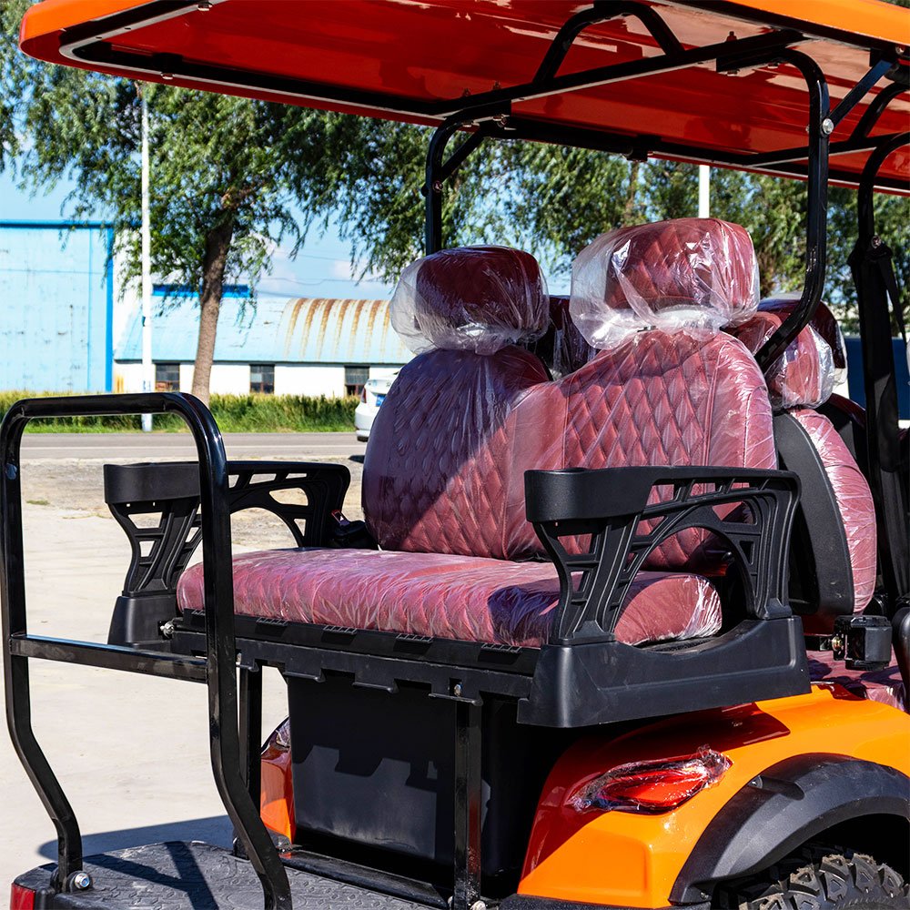Factory Electric Golf Cart 4 6 Seater Off-Road Golf Car Street 72V Lithium Battery ATV