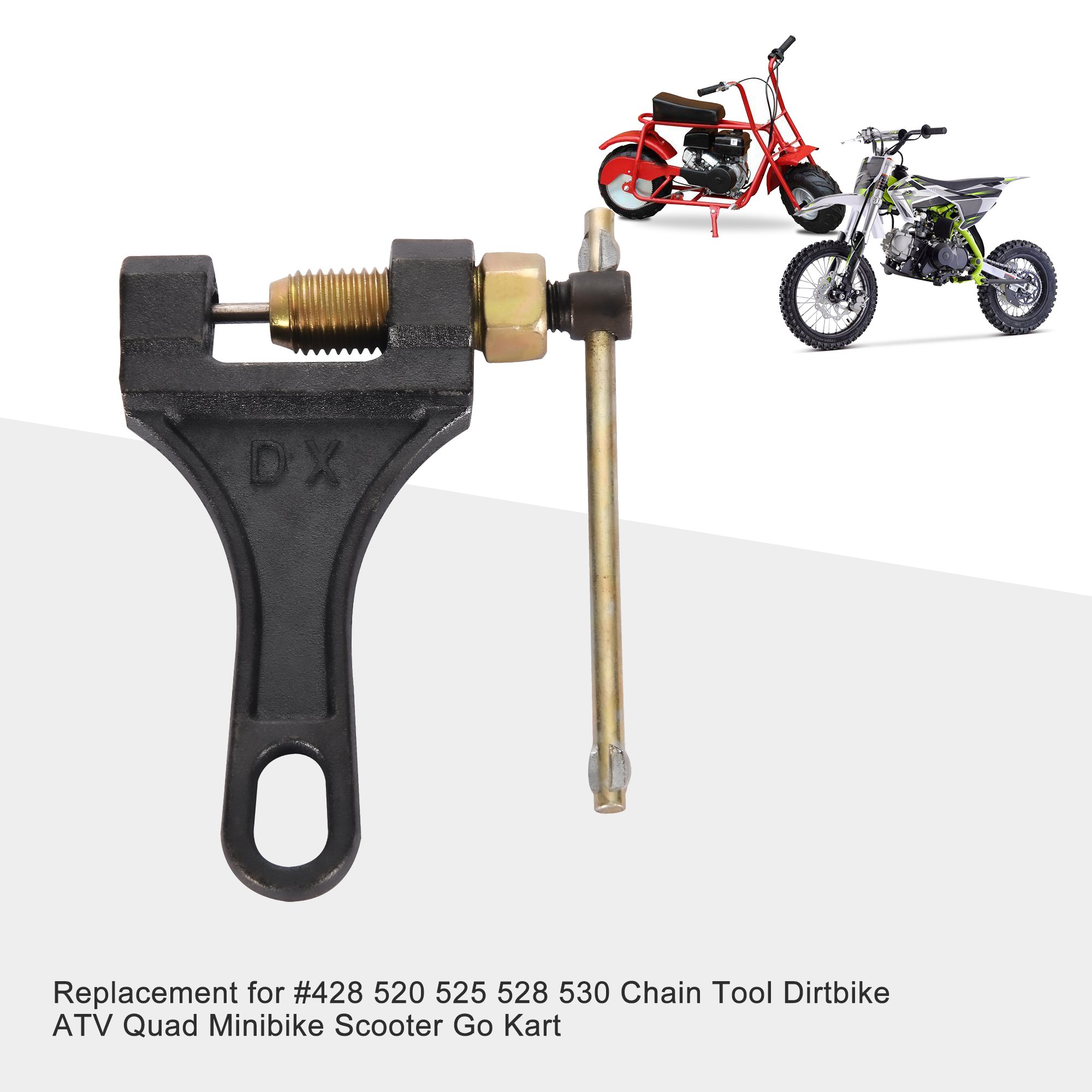 GOOFIT Chain Breaker Replacement for #428 520 525 528 530 Chain Tool Motorcycle Dirt Bike Bicycle ATV