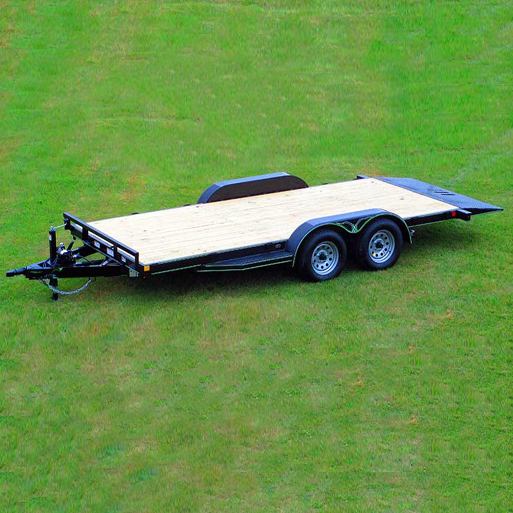 Heavy Duty Tandem Axle ATV Trailer 4WD Car Hauler With Steel and Aluminium Materials Semi-Trailer Truck Trailers