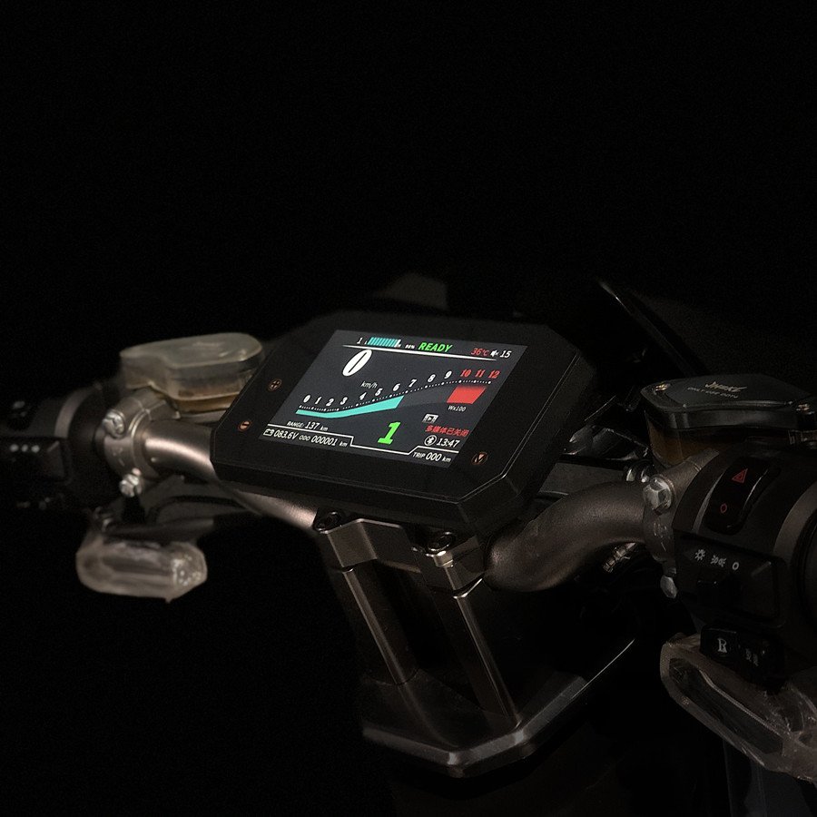 Modification Electric Motorbike Motorcycle TFT Fardriver Display Speedometer ATV Dirtbike Meter Dashboards