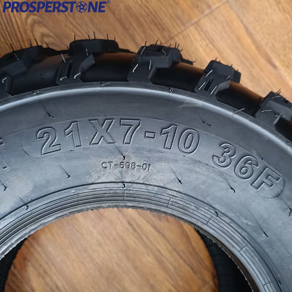 Wear Resistant and Puncture Resistant Motorcycle Tire, High Temperature Resistant 21X7-10 ATV Tire UTV Tires