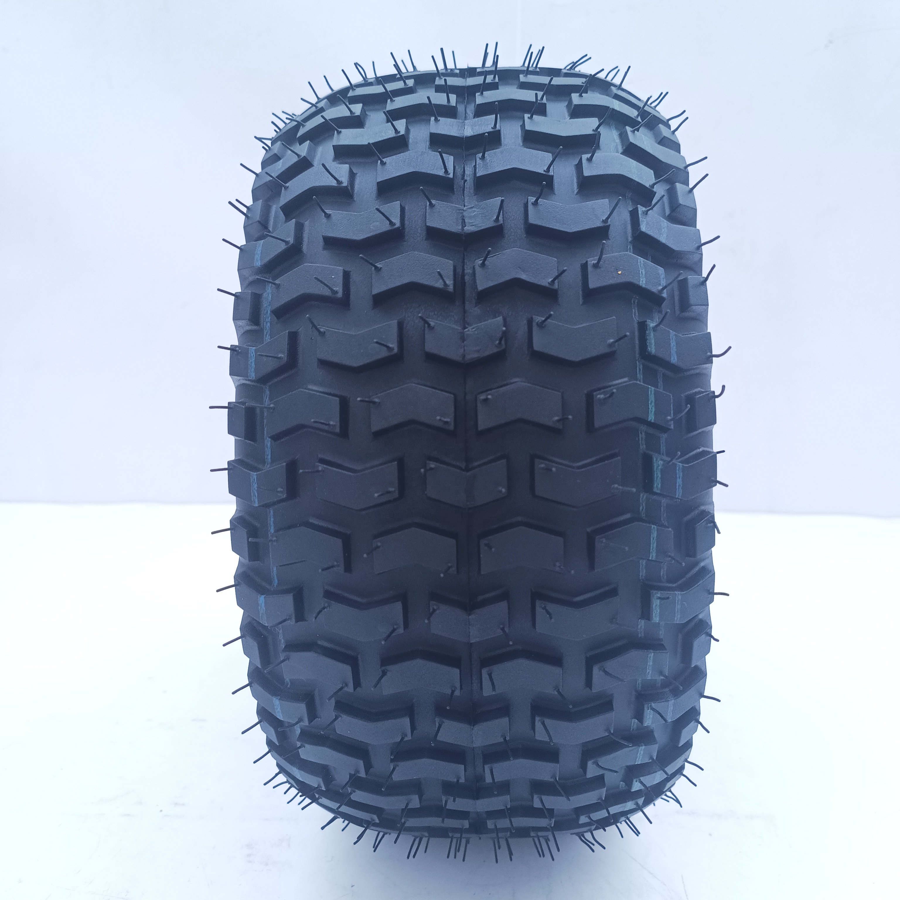 Top Quality 6 Inch Tubeless Tire 13*6.50-6 with 3 Holes Steel Rim Fit for Garden Lawn Mower /Small ATV /Trailer Cart