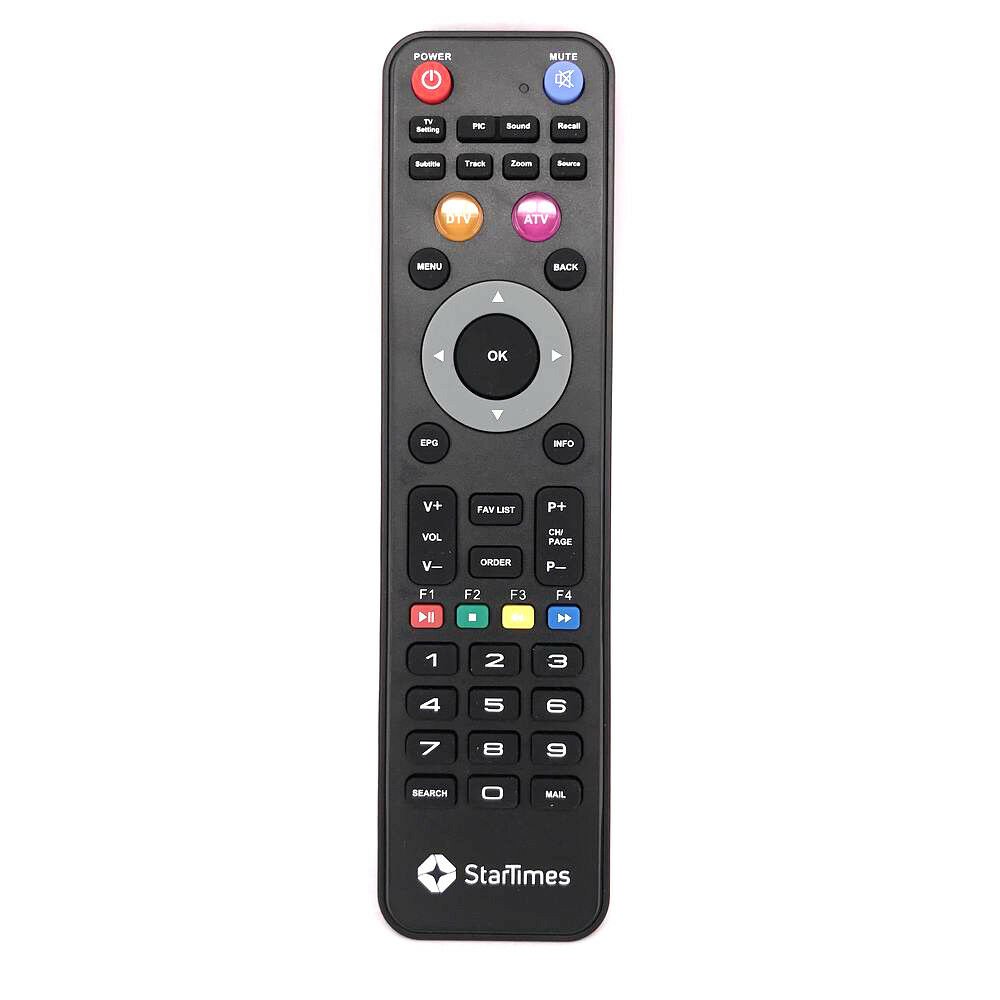 New HJ-43 for STARTIMES TV DTV ATV Remote Control for African Markets