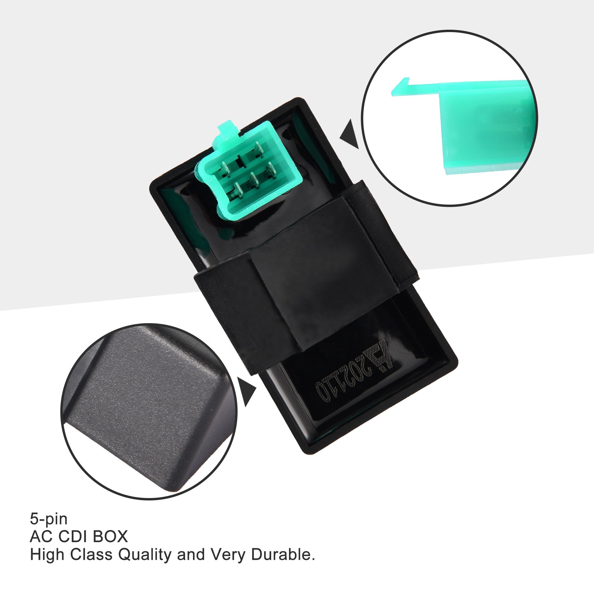 GOOFIT Motorcycle 5 Pins CDI BOX Unit for Chinese Made 50c 70c 90cc 110cc 125cc Dirt Bike ATV Go-kart Chopper Pocket Bike