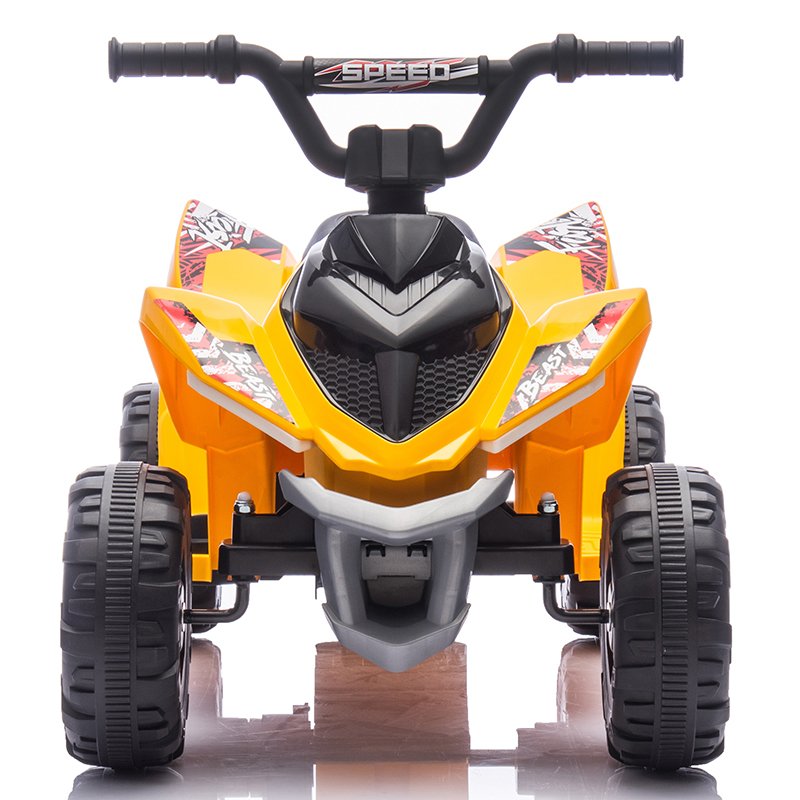 2025 Newest 6 Volt Electric Kids ATV Cheap Unisex Ride-on Toy with Music Battery-Powered Plastic Wheel Model Designs