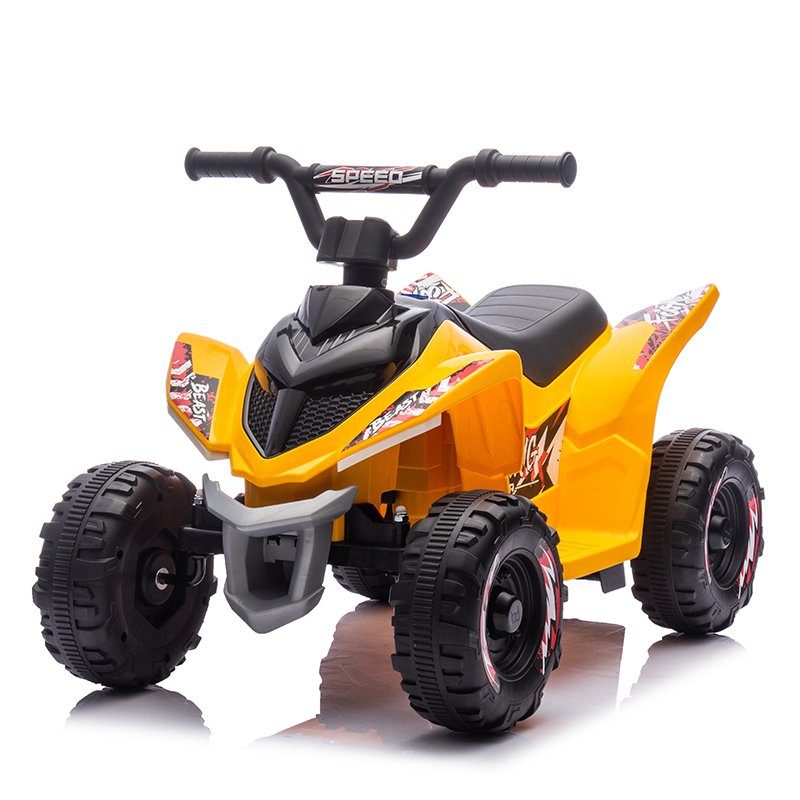2025 Newest 6 Volt Electric Kids ATV Cheap Unisex Ride-on Toy with Music Battery-Powered Plastic Wheel Model Designs