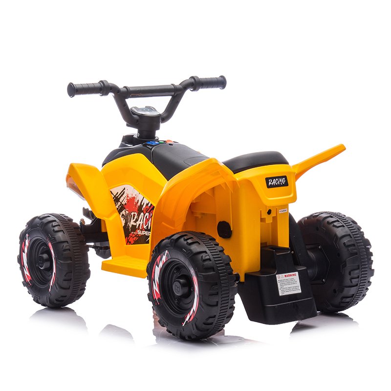 2025 Newest 6 Volt Electric Kids ATV Cheap Unisex Ride-on Toy with Music Battery-Powered Plastic Wheel Model Designs