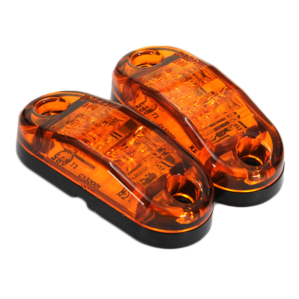 Led Side Marker Work Light Truck Trailer Offroad ATV Led Warning Side Marker Lights Led Tail Emergency Lamp