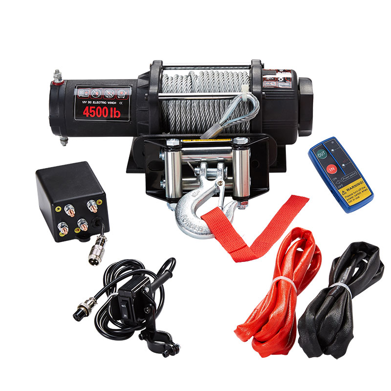 Jeep Suv Obm Offroad Electric Warn Winch Roller Motor Fairlead Truck Rescue Waterproof Atv Odm 12v 2000lbs to 20000lbs 4x4 4-way